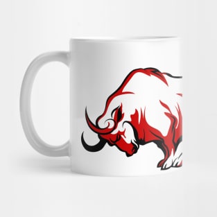 Fighting Bull Emblem Mug